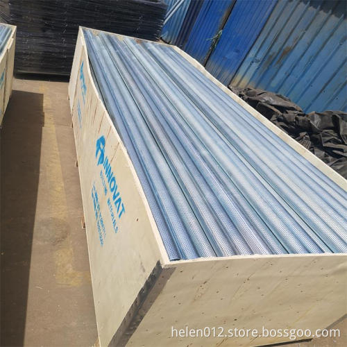 Long Hole Decorative Perforated Stainless Steel Pipe